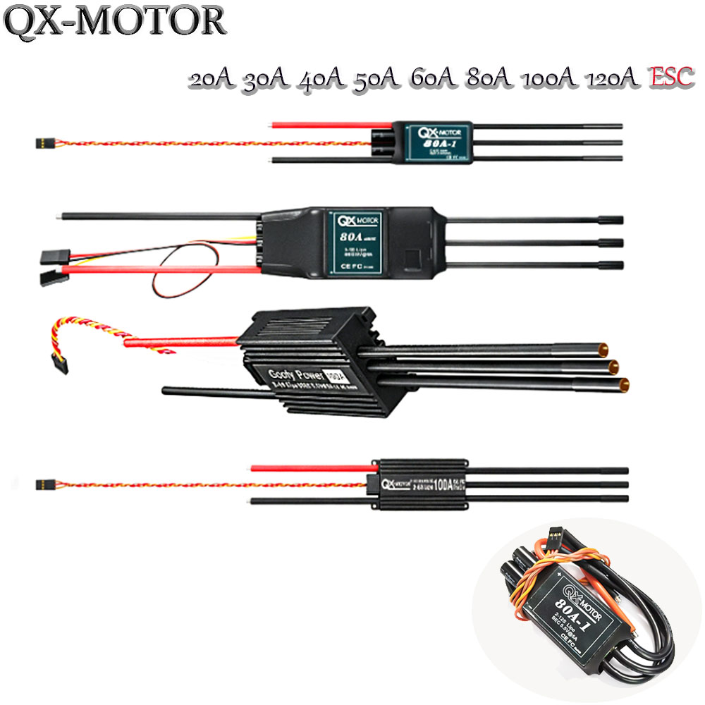 Rc Helicopter Battery - Бесщеточный регулятор скорости ESC 20A-120A, совместимый
