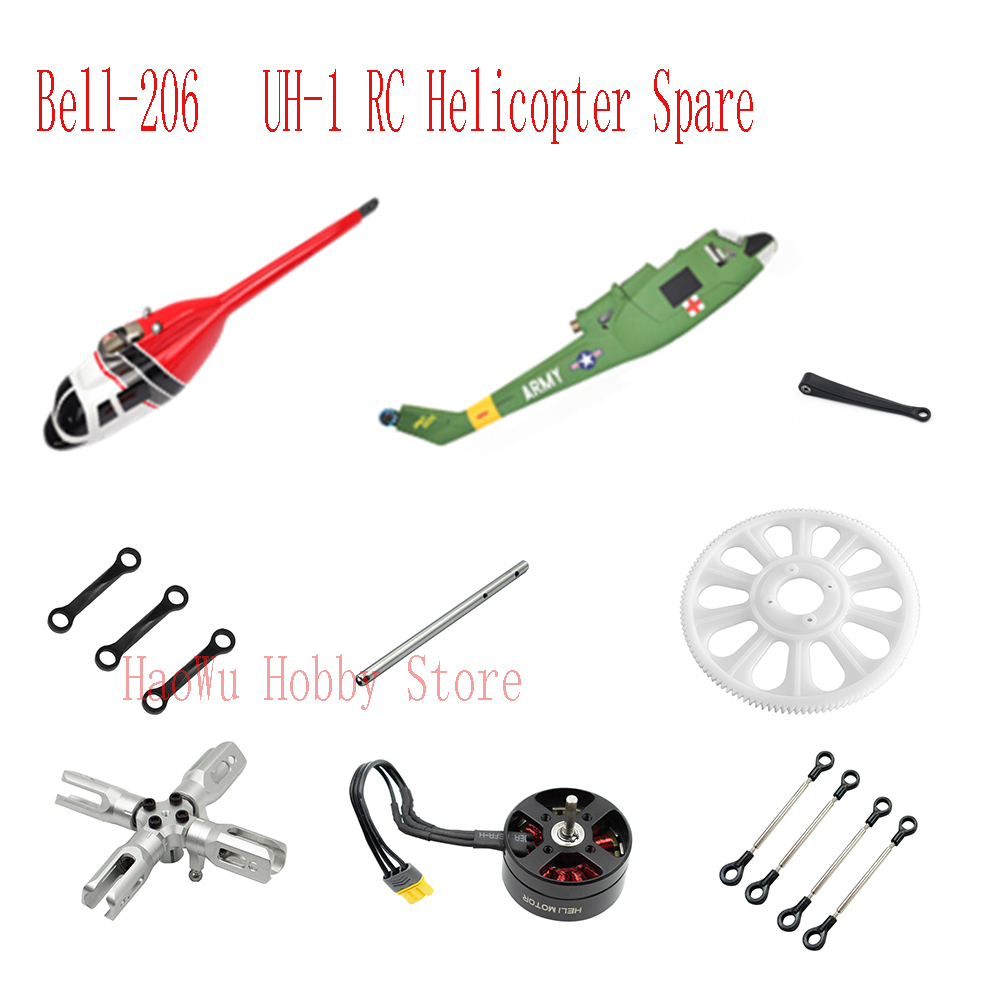 Rc Helicopter Gyro - Flywing bell206 UH1 Bell-206 UH-1 Запчасти