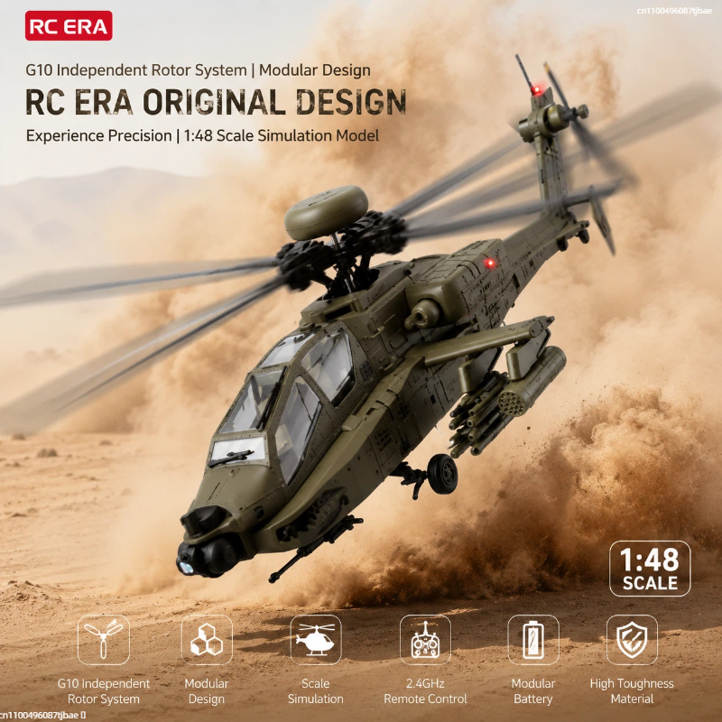 RC Era AH‑64D Apache C170 6-ка – обзор и цена Rc Helicopter Single Rotor