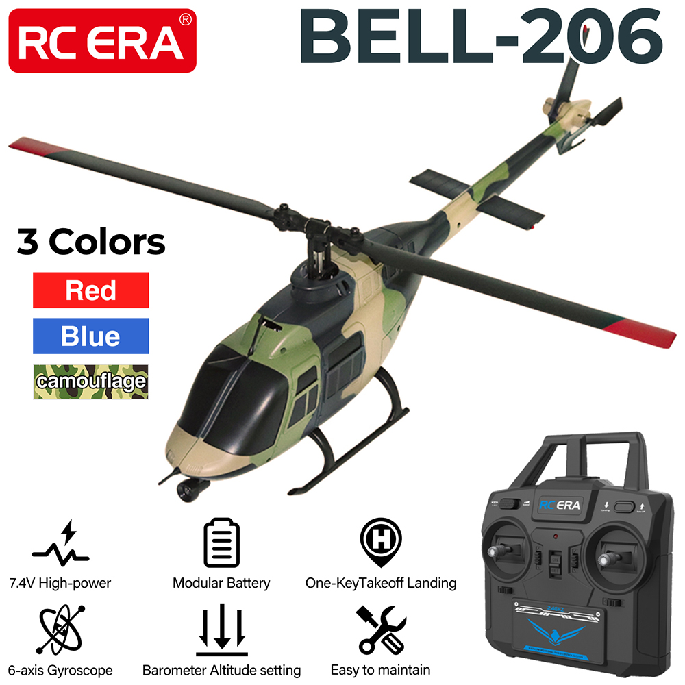RC ERA RC Вертолет 1:33 Bell-2 – обзор и цена Rc Helicopter Nitro