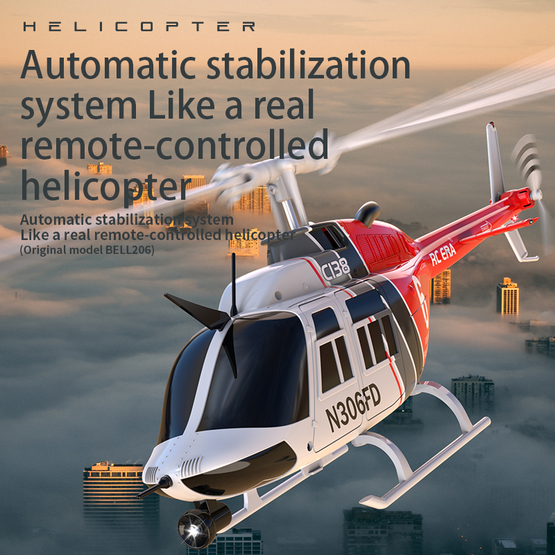 RC ERA C138 1:33 Bell 206 RC В – обзор и цена Rc Helicopter Gyro