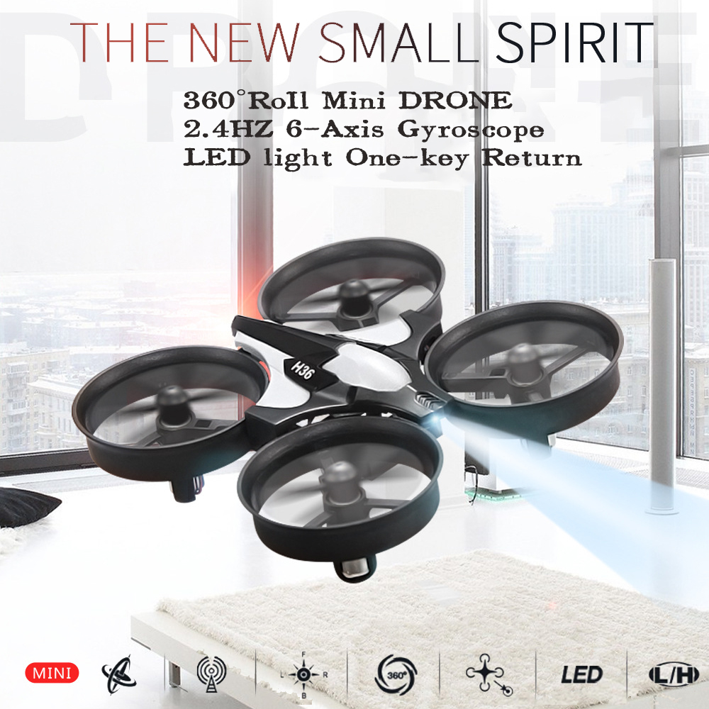 Мини-дрон JJRC H36 2.4G с 6-ос – обзор и цена Rc Helicopter Mini