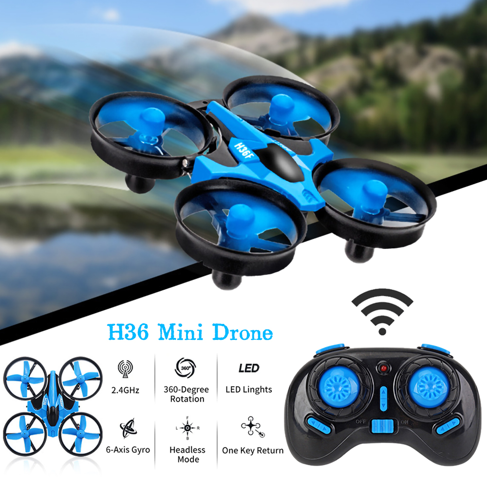 Мини-дрон JJRC H36 2.4G с 6-ос – обзор и цена Rc Helicopter Mini
